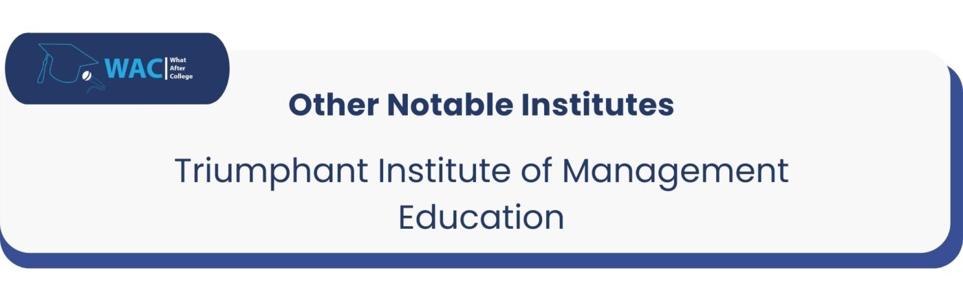 Triumphant Institute of Management Education