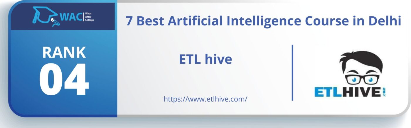 Rank 4: ETL hive