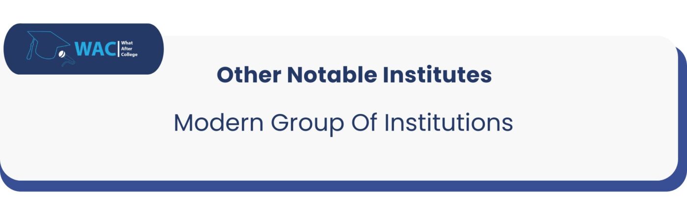 Other: 1 Modern Group Of Institutions